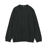 紳士　和歌山で編み立てた天竺クルーネック長袖Ｔシャツ