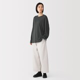 男女兼用　スムースジャージー長袖プルオーバー