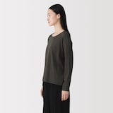 婦人　コットン天竺リラックス長袖Ｔシャツ