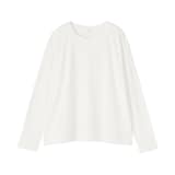 婦人　コットン天竺リラックス長袖Ｔシャツ