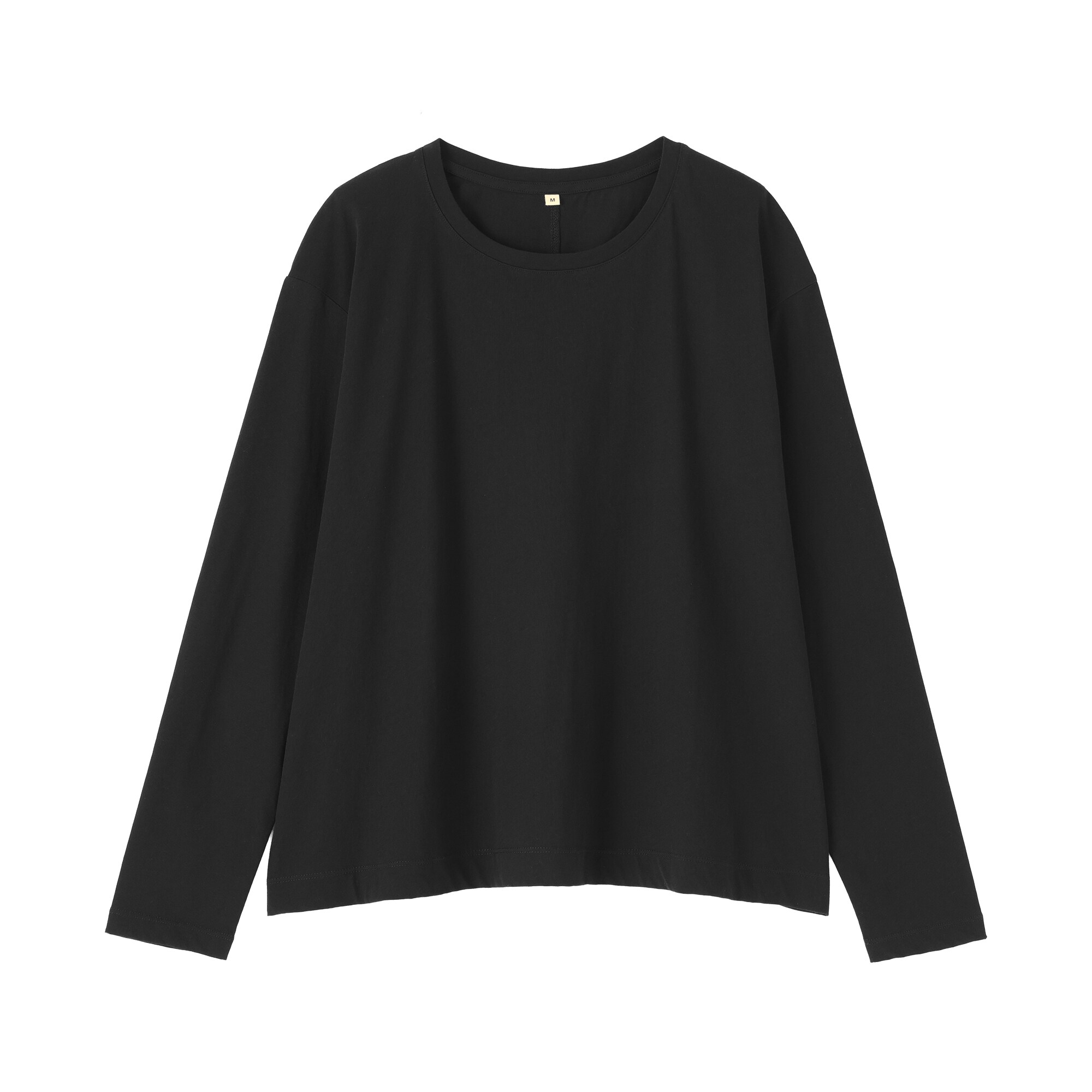 婦人　コットン天竺リラックス長袖Ｔシャツ