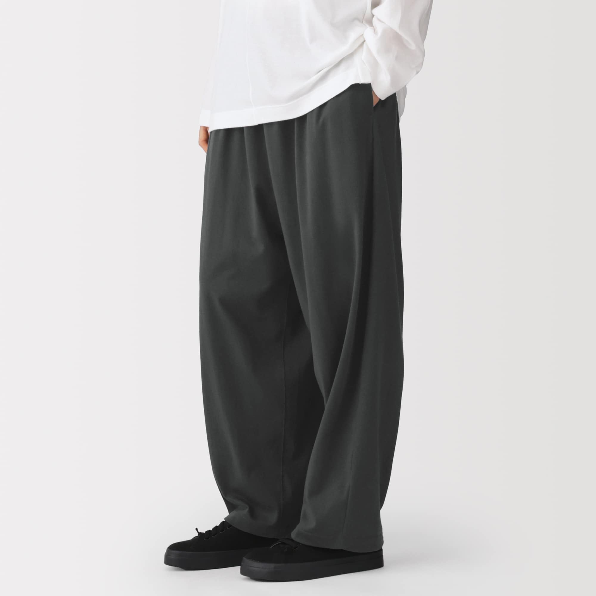 男女兼用 スムースジャージーイージーパンツ | 無印良品