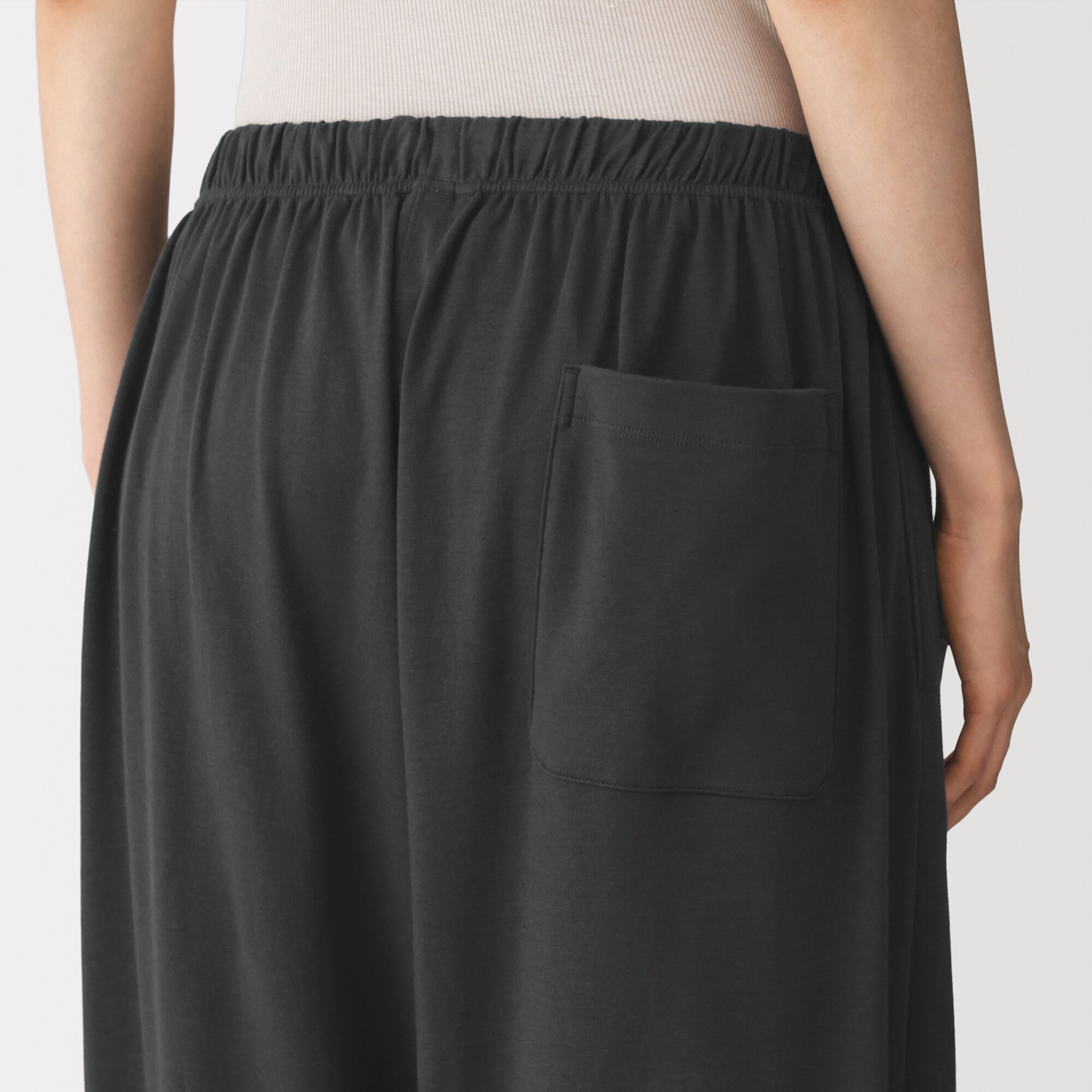 男女兼用　スムースジャージーイージーパンツ