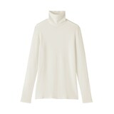 婦人　コットンカシミヤタートルネックＴシャツ