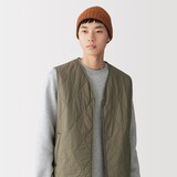 おでこのチクチクを抑えたメリノウール混　ワッチ