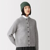 おでこのチクチクを抑えたメリノウール混　ワッチ