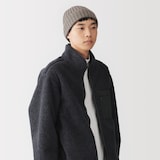 おでこのチクチクを抑えたメリノウール混　ワッチ