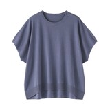 婦人　なめらか天竺編みワイドセーター