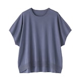 婦人　なめらか天竺編みワイドセーター