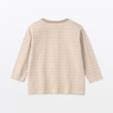 ベビー　あたまするっと接結編みクルーネック長袖Ｔシャツ