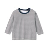 ベビー　あたまするっと接結編みクルーネック長袖Ｔシャツ