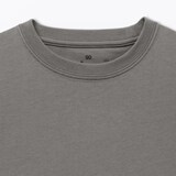 ベビー　あたまするっと　綿天竺編みクルーネック長袖Ｔシャツ　無地