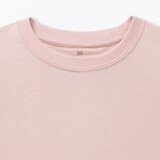 ベビー　あたまするっと　綿天竺編みクルーネック長袖Ｔシャツ　無地
