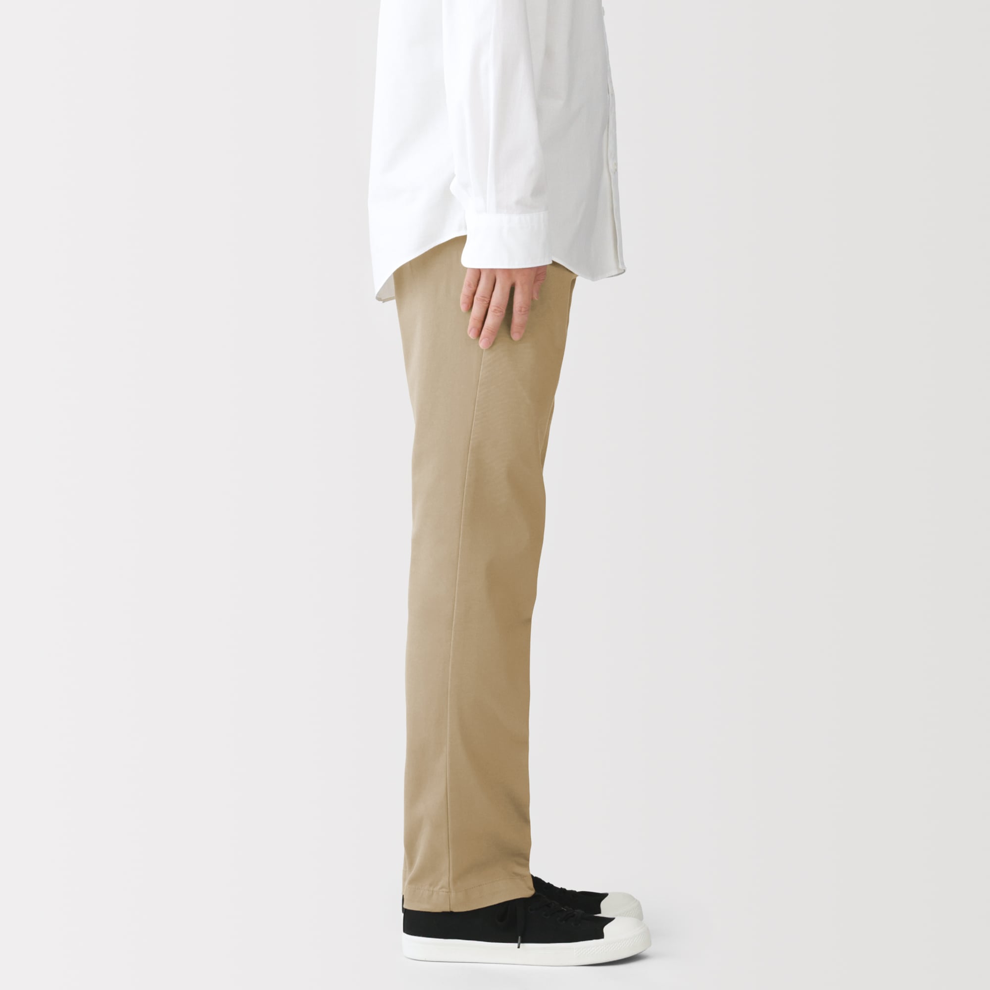 紳士　ストレッチチノスリムパンツ