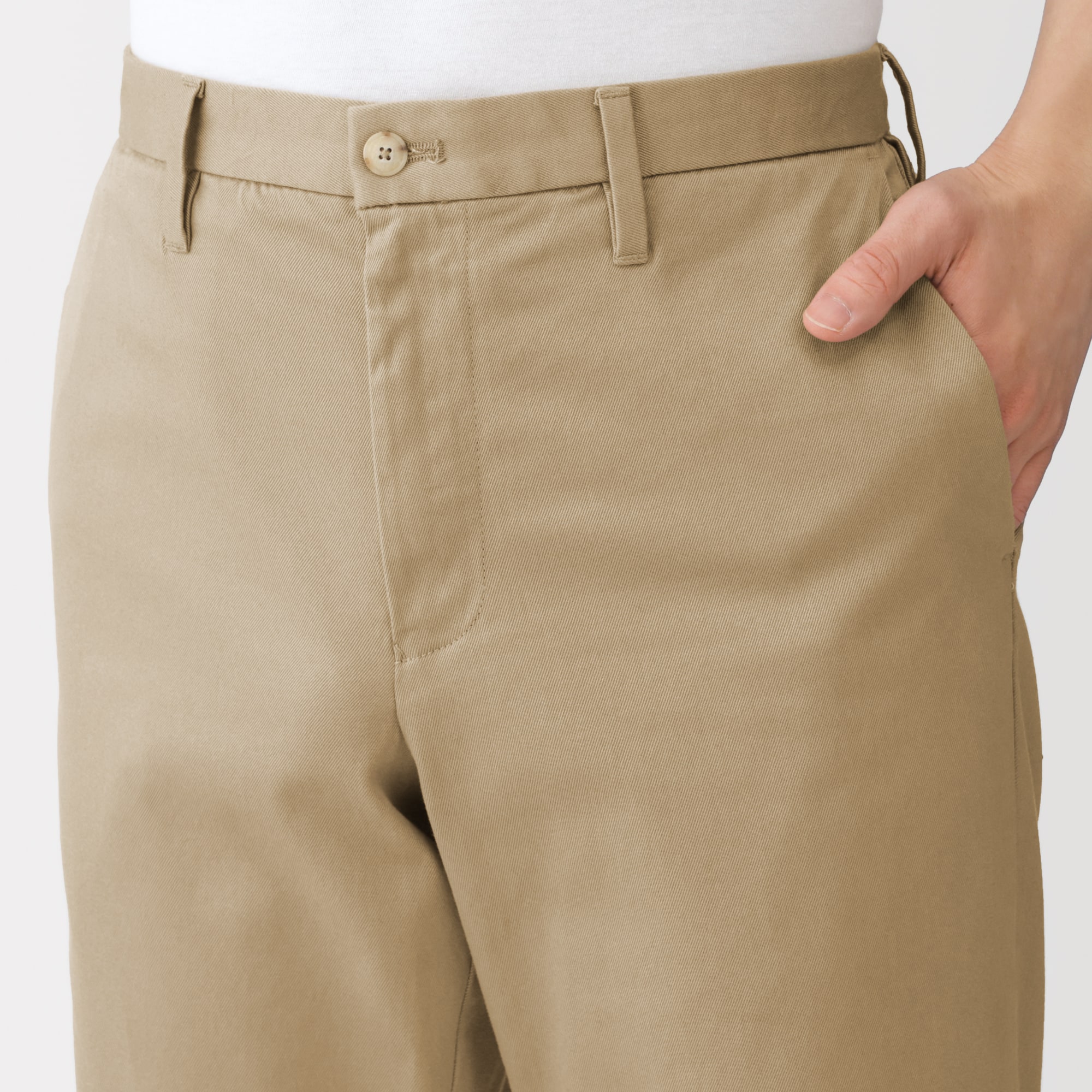 紳士　ストレッチチノスリムパンツ