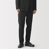 紳士　ストレッチジャージースリムテーパードパンツ