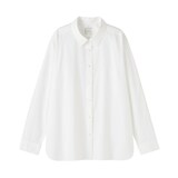 婦人　洗いざらし　ブロードレギュラーカラー長袖シャツ【欧米用】