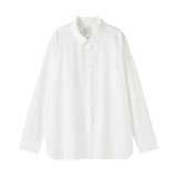 婦人　洗いざらし　ブロードレギュラーカラー長袖シャツ【欧米用】