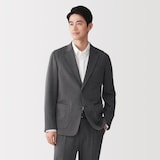 紳士　ストレッチジャージージャケット