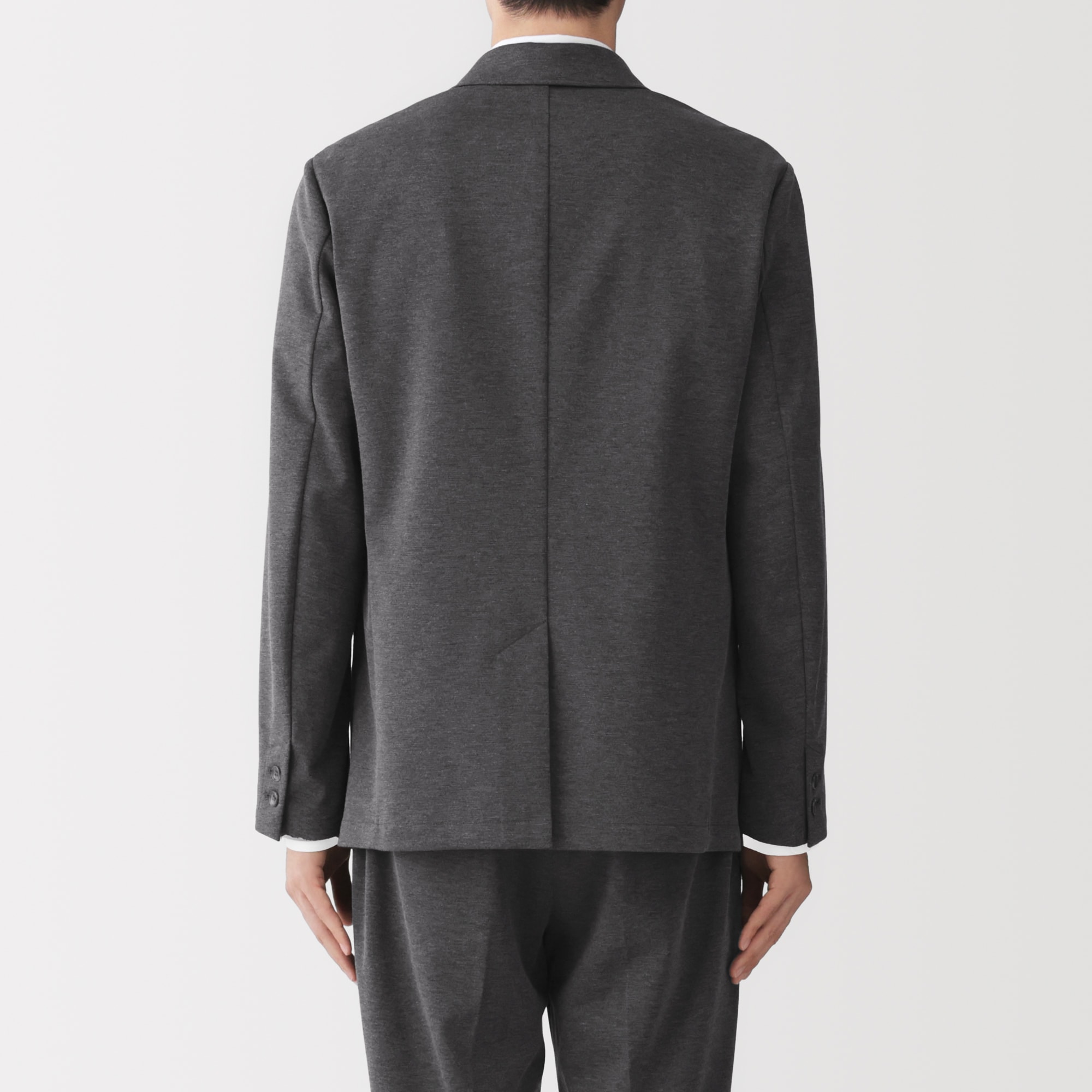 紳士　ストレッチジャージージャケット