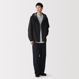 紳士　透湿撥水フードジャケット