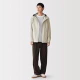 紳士　透湿撥水フードジャケット