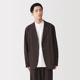 紳士　木の実から作ったカポック混ガーゼジャケット