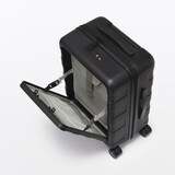 バーを自由に調節できる　フロントオープンキャリーケース　（３２Ｌ）
