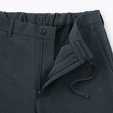紳士　風を通す　ワイドストレートパンツ