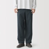 紳士　風を通す　ワイドストレートパンツ