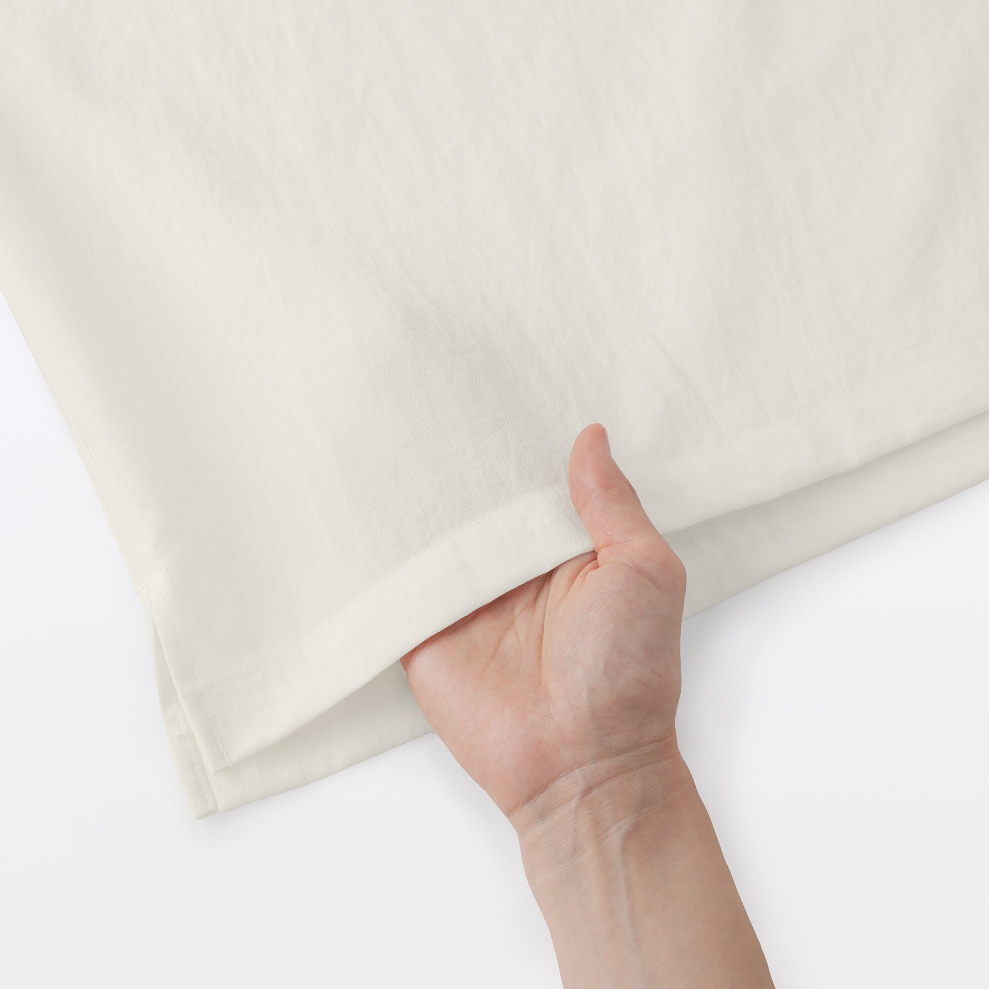 紳士　風を通す　五分袖布帛Ｔシャツ