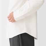 紳士　洗いざらしオックスボタンダウン長袖シャツ