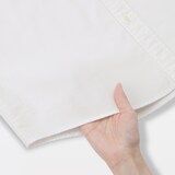 紳士　洗いざらしオックススタンドカラー長袖シャツ