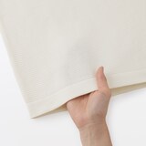 紳士　乾きやすい洗えるニット五分袖Ｔシャツ