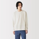 紳士　乾きやすい洗えるニット長袖Ｔシャツ