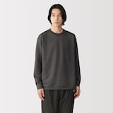 紳士　乾きやすい洗えるニット長袖Ｔシャツ