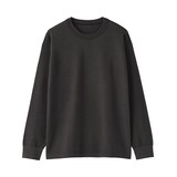 紳士　乾きやすい洗えるニット長袖Ｔシャツ