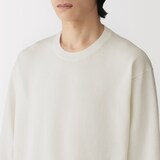 紳士　乾きやすい洗えるニット長袖Ｔシャツ