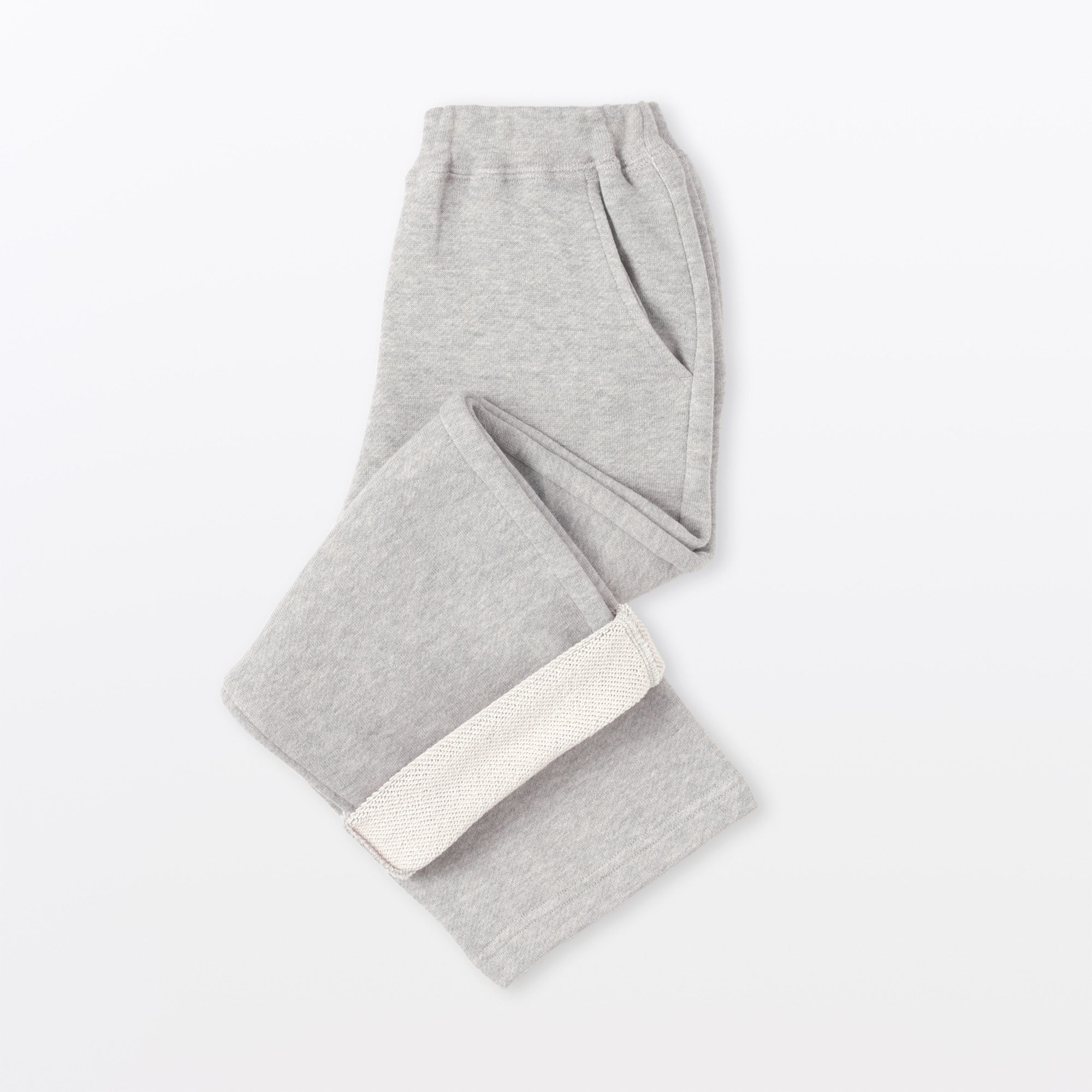 キッズ　裏毛スウェットワイドパンツ