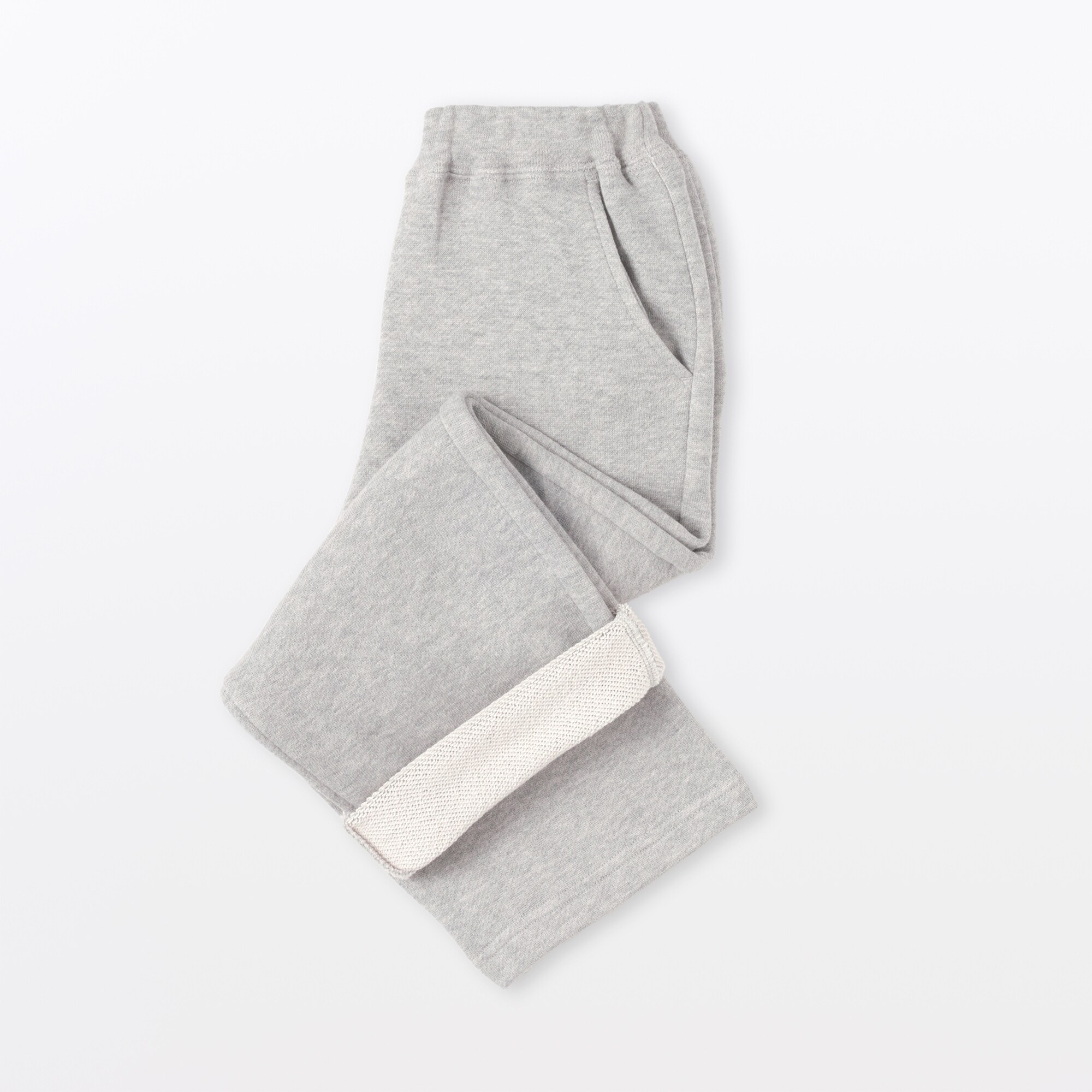 キッズ　裏毛スウェットワイドパンツ