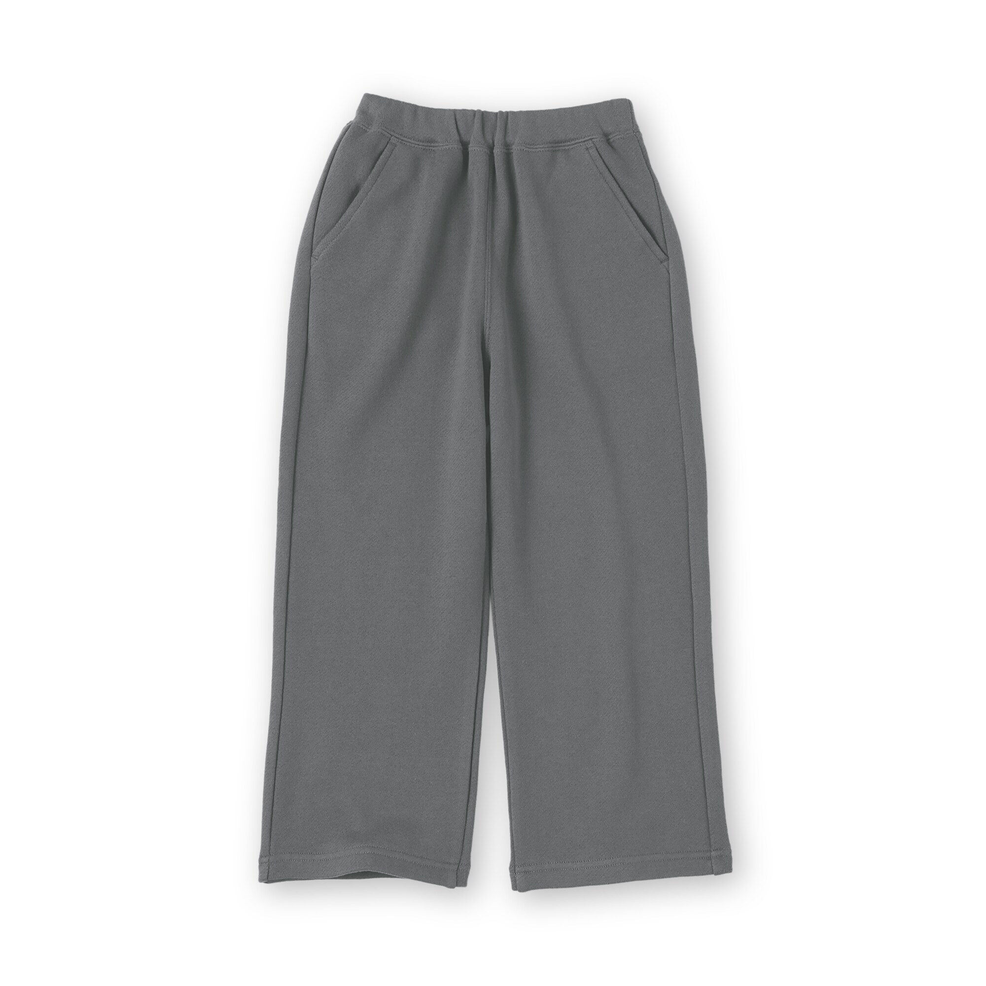 キッズ　裏毛スウェットワイドパンツ