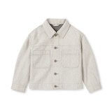 キッズ　木の実から作ったカポック混デニムジャケット