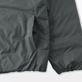 紳士　軽量ダウンポケッタブルノーカラージャケット