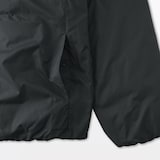 紳士　軽量ダウンポケッタブルノーカラージャケット