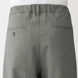 紳士　風を通す　ワイドストレートパンツ