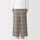婦人　二重ガーゼ　ルームロングパンツ