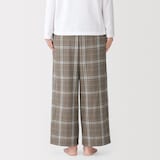婦人　二重ガーゼ　ルームロングパンツ