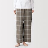 婦人　二重ガーゼ　ルームロングパンツ