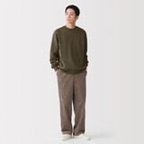 紳士　裏起毛スウェットプルオーバー