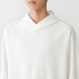 紳士　素材に還るワッフル編みプルオーバーパーカ